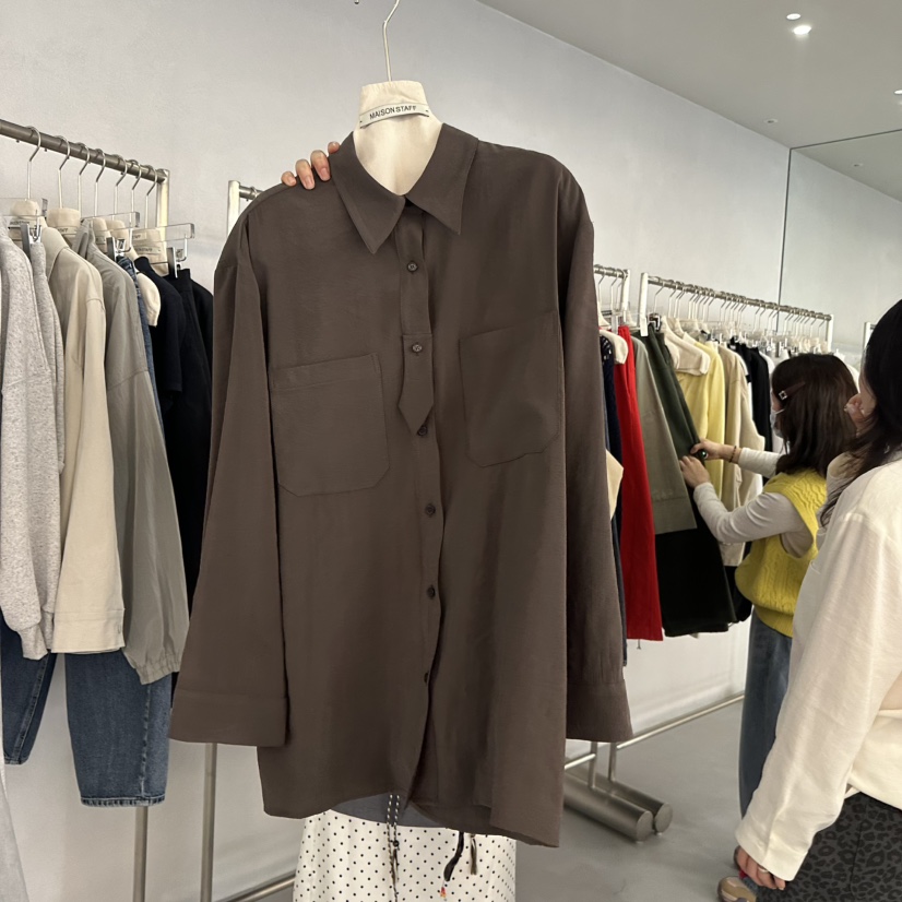 DOUBLE STANDARD/LE SMOKING/MAISONSTAFF東大門直郵女士新品真品襯衫蕾絲衫MAISONSTAFF襯衫/蕾絲衫圖色2