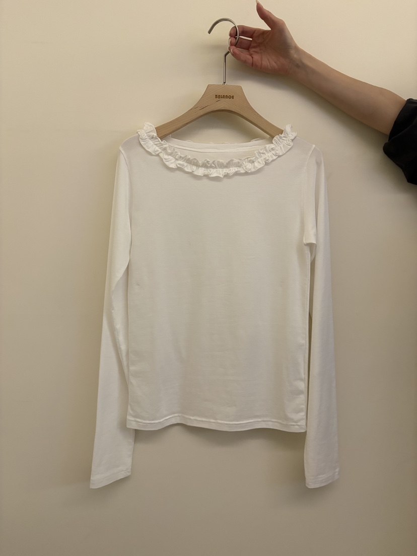 BALANCE東大門直郵女士新品職業推薦休閑26春夏熱賣長袖T恤BALANCE長袖T恤圖色1