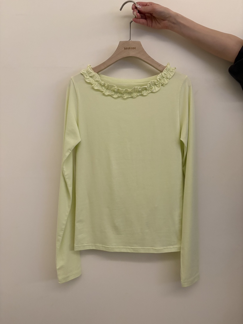 BALANCE東大門直郵女士新品職業推薦休閑26春夏熱賣長袖T恤BALANCE長袖T恤圖色2