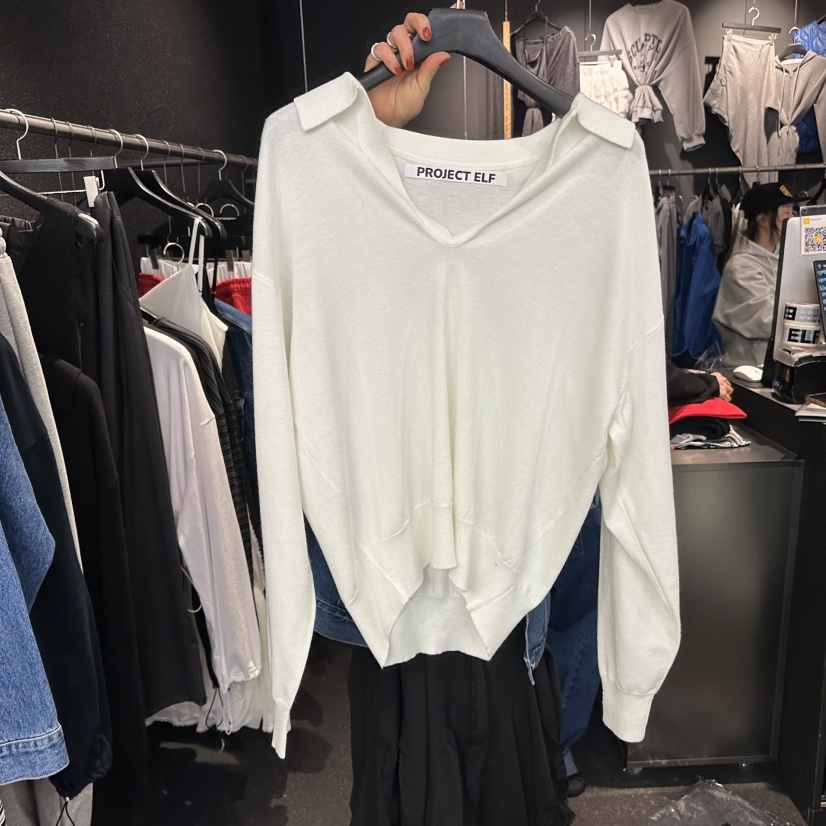 ELF-L東大門實拍女士新品休閑真品26春夏推薦熱賣針織衫PROJECT ELF/ELF-L針織衫圖色1