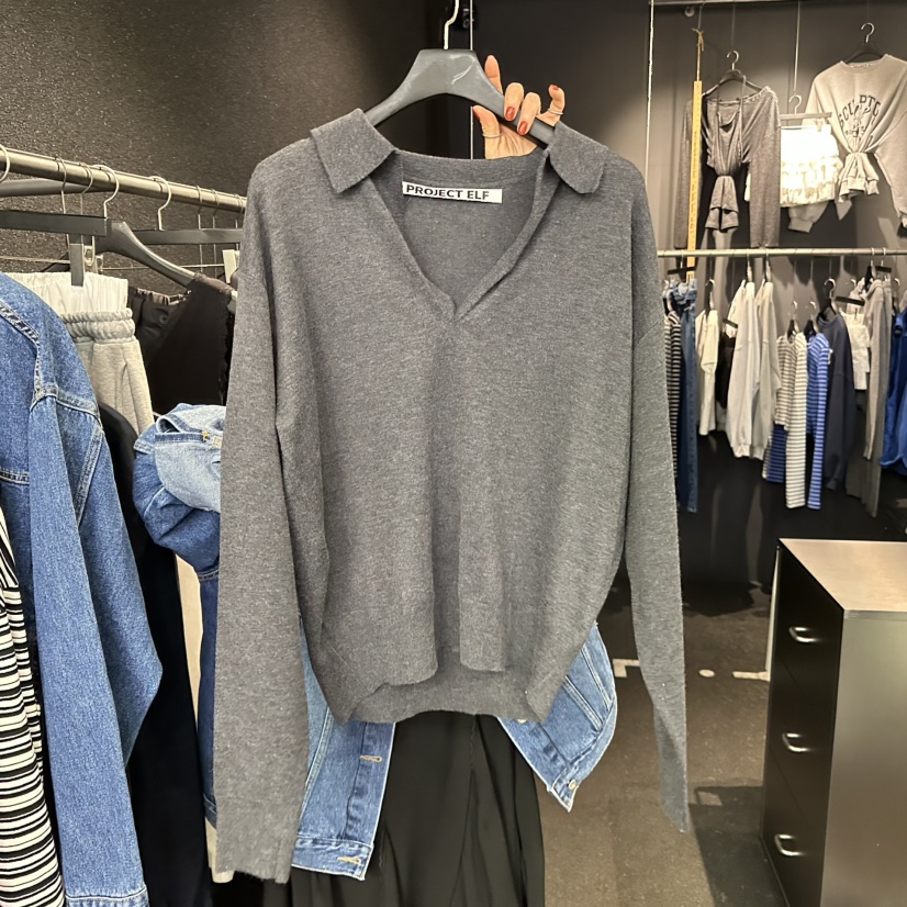 ELF-L東大門實拍女士新品休閑真品26春夏推薦熱賣針織衫PROJECT ELF/ELF-L針織衫圖色2