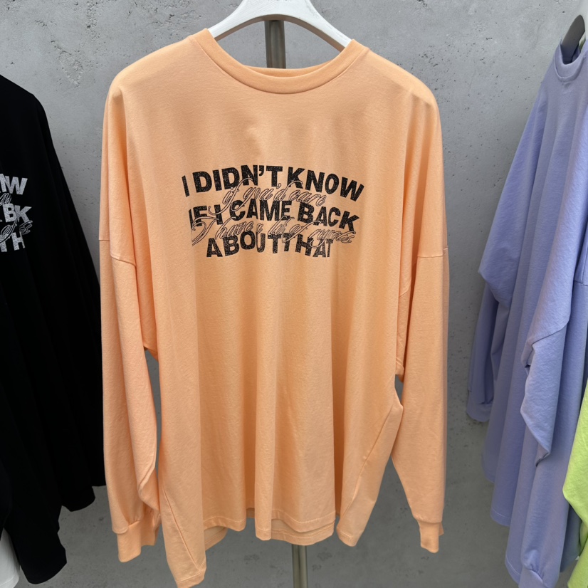 SIXTEEN東大門實拍女裝新款時尚人氣休閑熱賣真品長袖T恤SIXTEEN長袖T恤圖色4