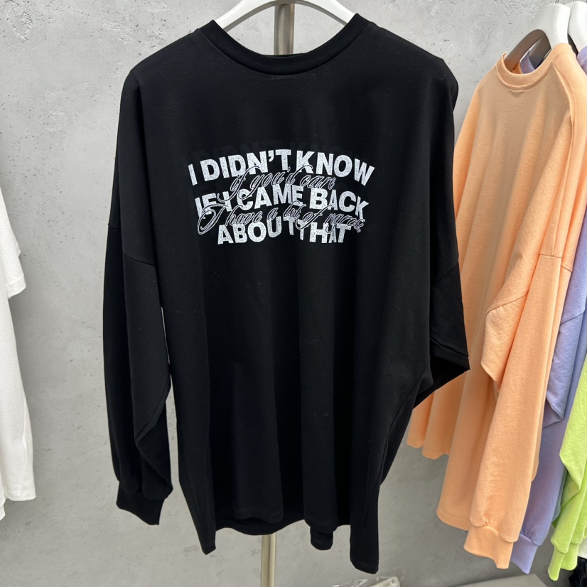 SIXTEEN東大門實拍女裝新款時尚人氣休閑熱賣真品長袖T恤SIXTEEN長袖T恤圖色5