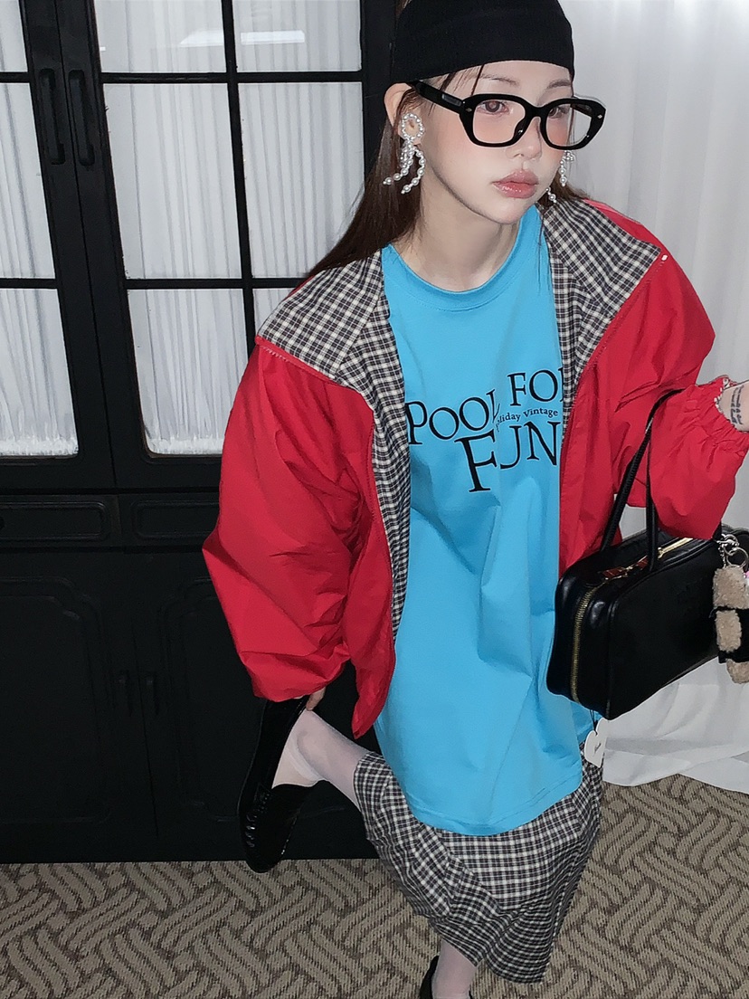 JKICHI東大門代購女裝新品熱賣時尚26春夏夾克里外穿雙面JKICHI夾克