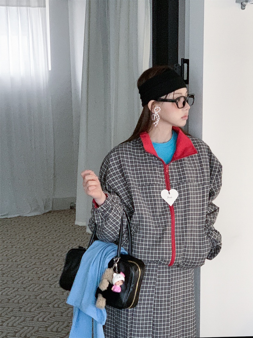 JKICHI東大門代購女裝新品熱賣時尚26春夏夾克里外穿雙面JKICHI夾克