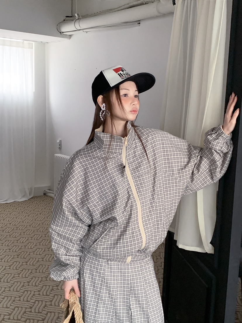 JKICHI東大門代購女裝新品熱賣時尚26春夏夾克里外穿雙面JKICHI夾克