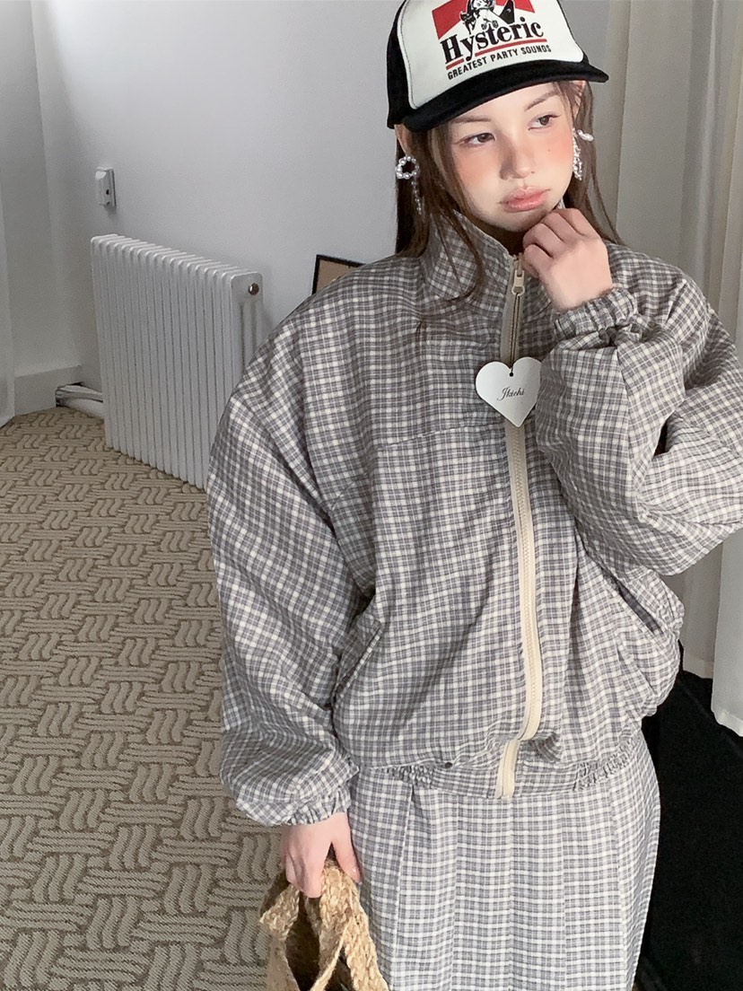 JKICHI東大門代購女裝新品熱賣時尚26春夏夾克里外穿雙面JKICHI夾克