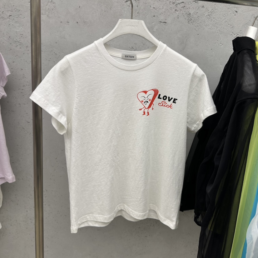 SIXTEEN東大門實拍女裝新款職業人氣休閑26春夏推薦時尚T恤SIXTEENT恤圖色1