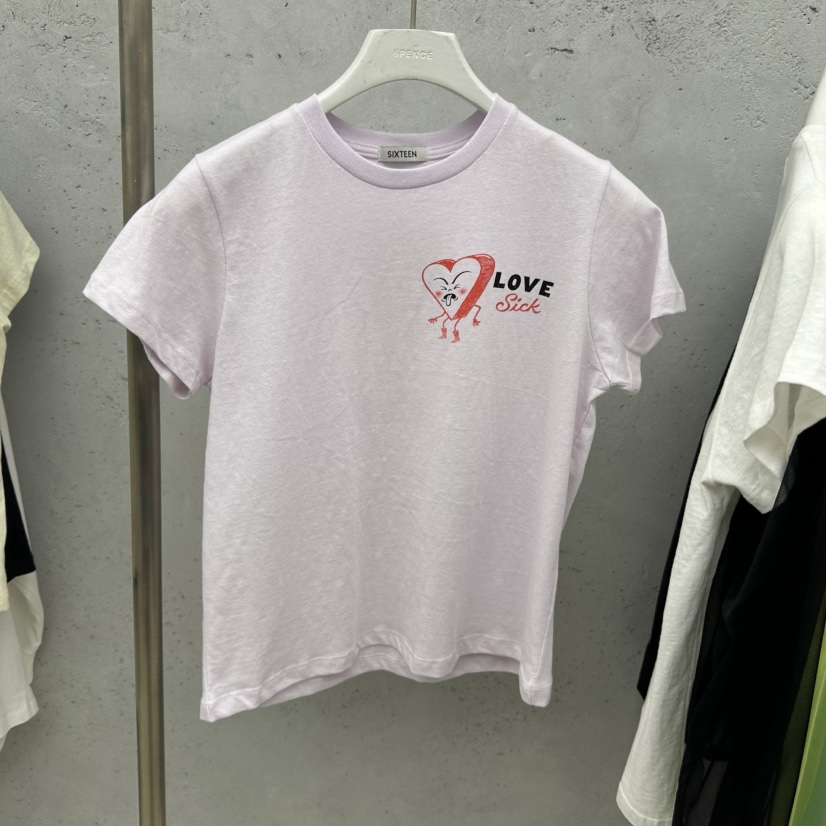 SIXTEEN東大門實拍女裝新款職業人氣休閑26春夏推薦時尚T恤SIXTEENT恤圖色2