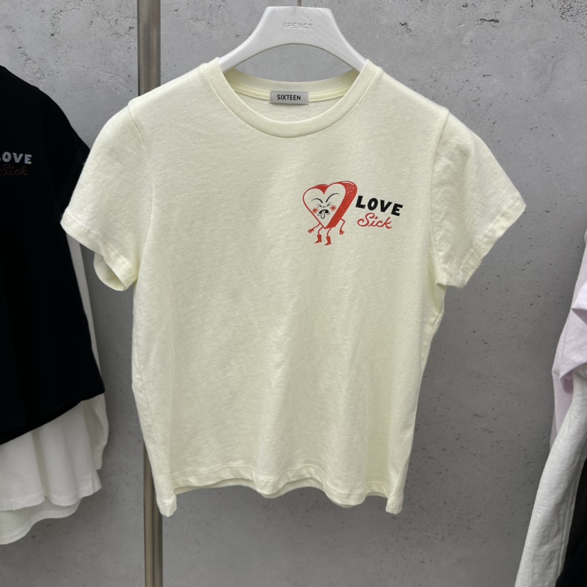 SIXTEEN東大門實拍女裝新款職業人氣休閑26春夏推薦時尚T恤SIXTEENT恤圖色3