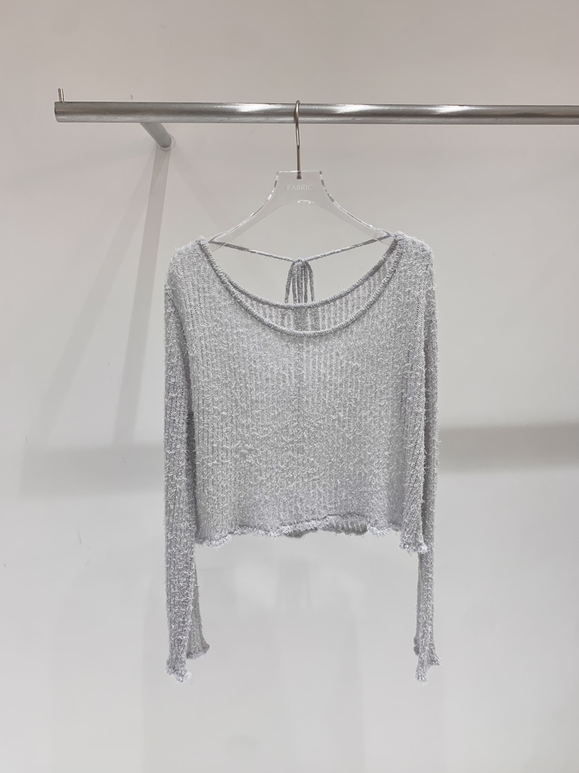 FABRIC東大門代購女裝新款26春夏職業真品人氣推薦針織衫FABRIC針織衫圖色1