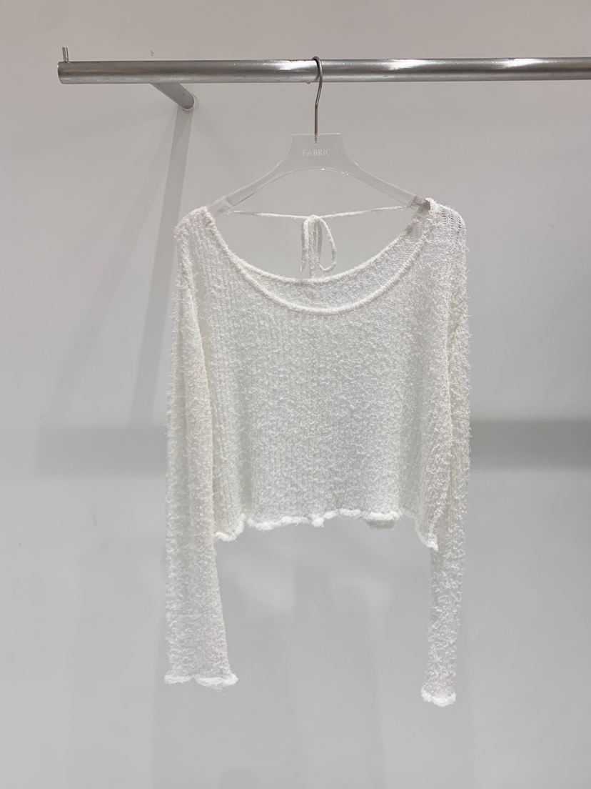 FABRIC東大門代購女裝新款26春夏職業真品人氣推薦針織衫FABRIC針織衫圖色4