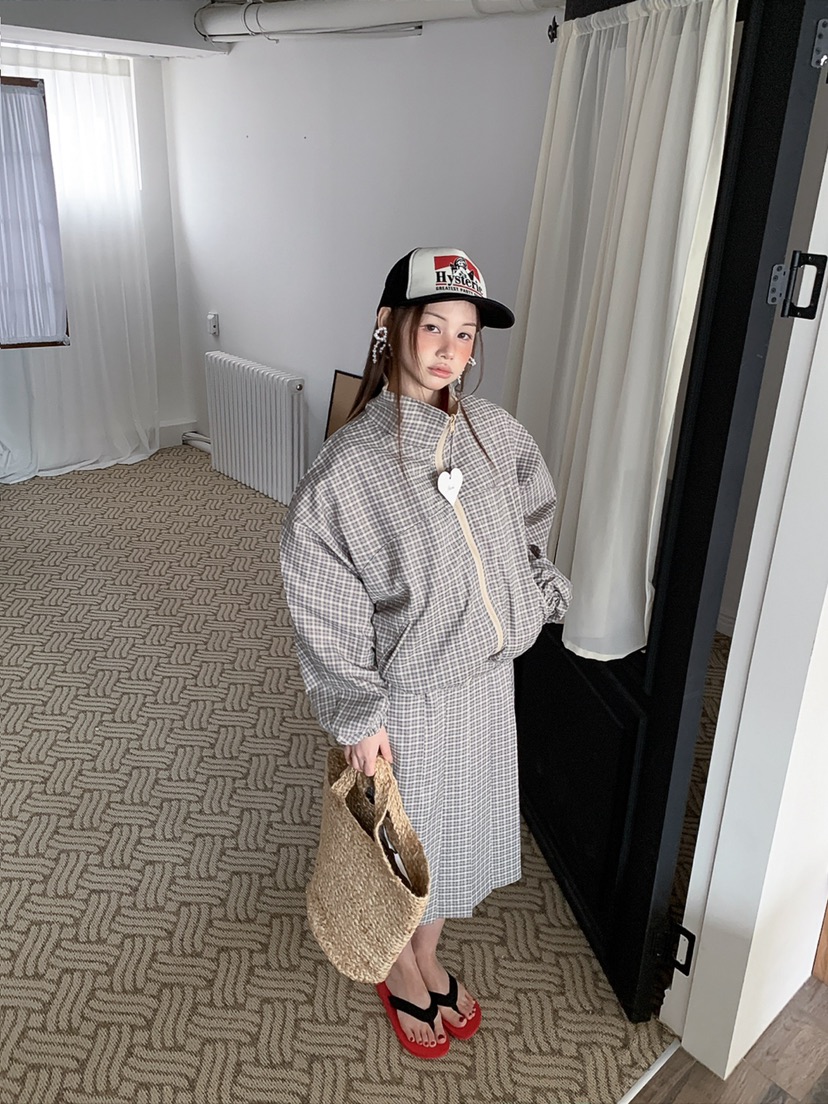 JKICHI韓國直郵女裝新品時尚26春夏人氣職業半身裙中短裙JKICHI半身裙/中短裙