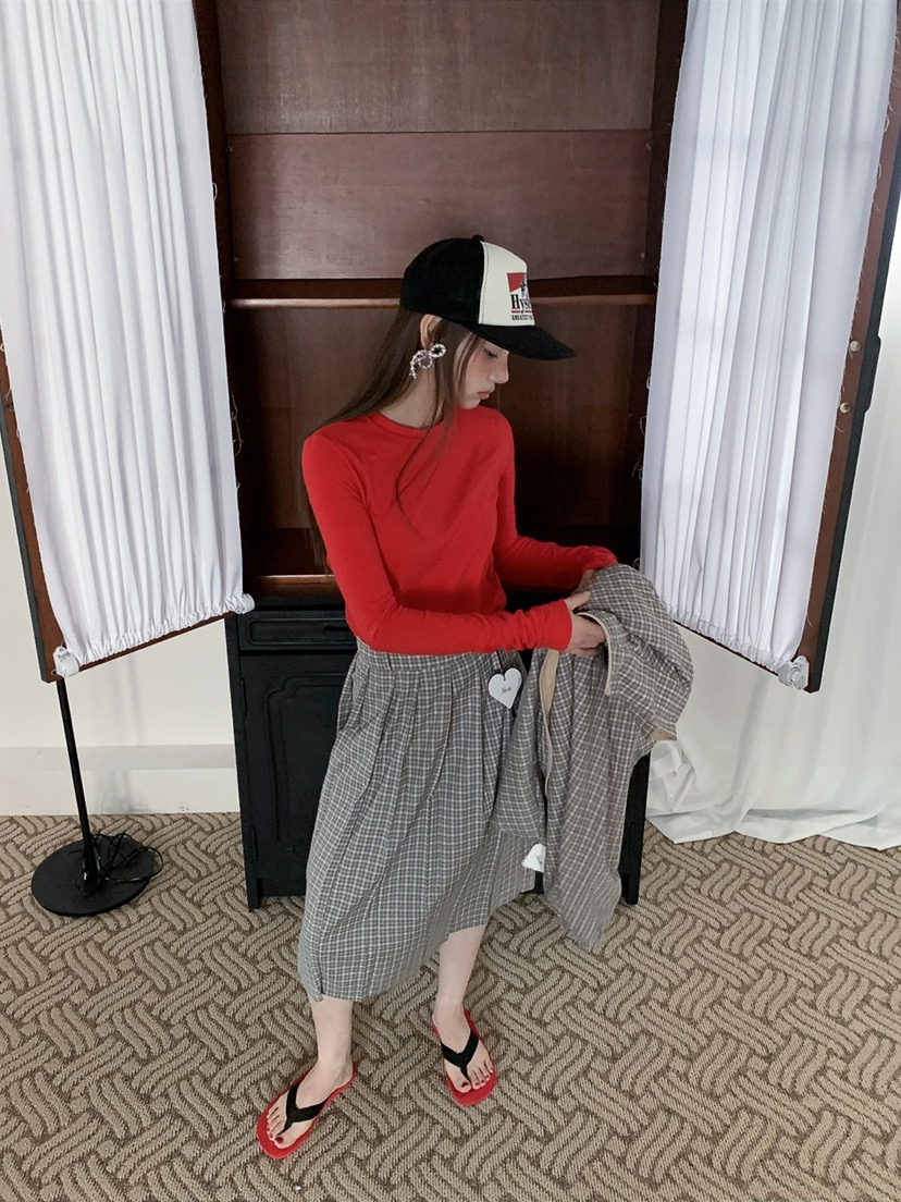 JKICHI韓國直郵女裝新品時尚26春夏人氣職業半身裙中短裙JKICHI半身裙/中短裙