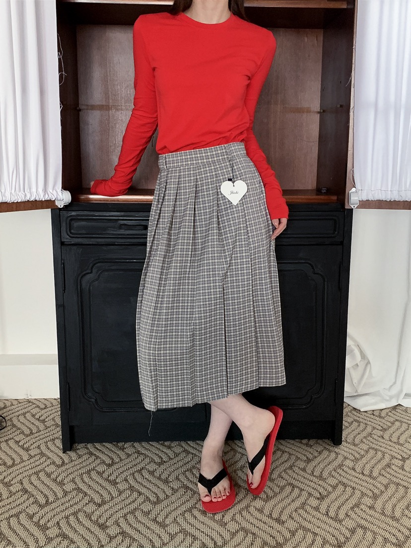 JKICHI韓國直郵女裝新品時尚26春夏人氣職業半身裙中短裙JKICHI半身裙/中短裙