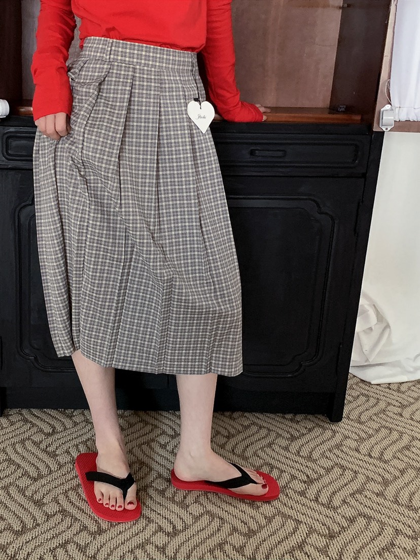 JKICHI韓國直郵女裝新品時尚26春夏人氣職業半身裙中短裙JKICHI半身裙/中短裙