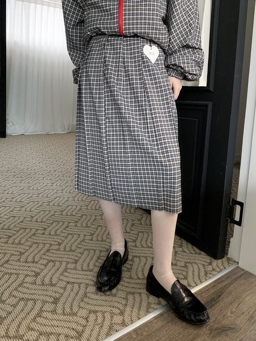 JKICHI韓國直郵女裝新品時尚26春夏人氣職業半身裙中短裙JKICHI半身裙/中短裙圖色1