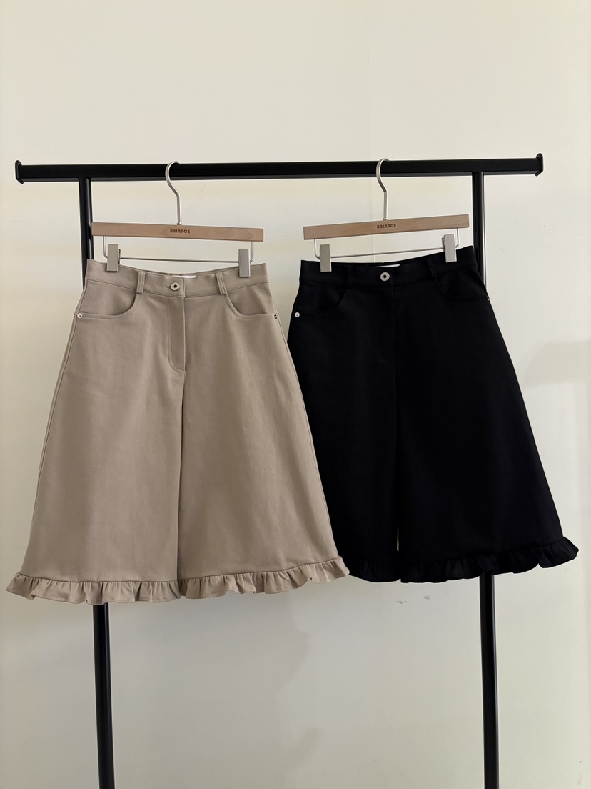 BALANCE東大門實拍女裝新款推薦真品熱賣職業時尚26春夏短褲BALANCE短褲