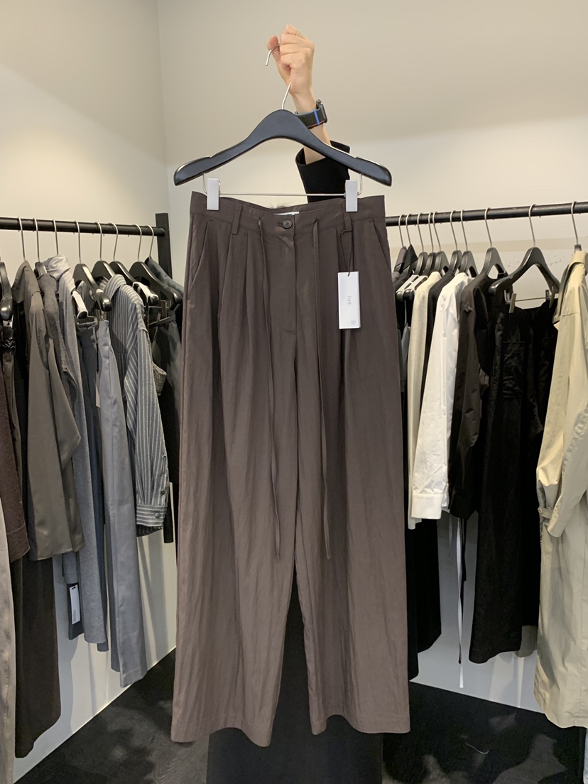 FORTH韓國代購女士新款26春夏休閑時尚熱賣職業真品休閑褲FORTH休閑褲圖色1