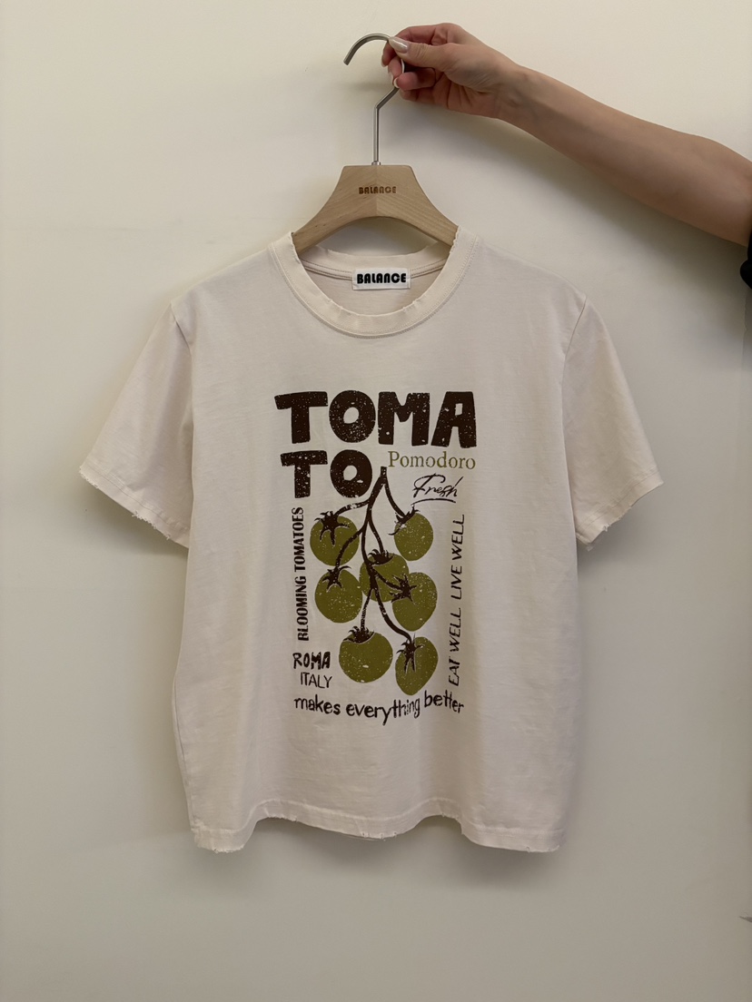 BALANCE東大門直郵女士新款休閑時尚人氣26春夏真品職業T恤BALANCET恤圖色1