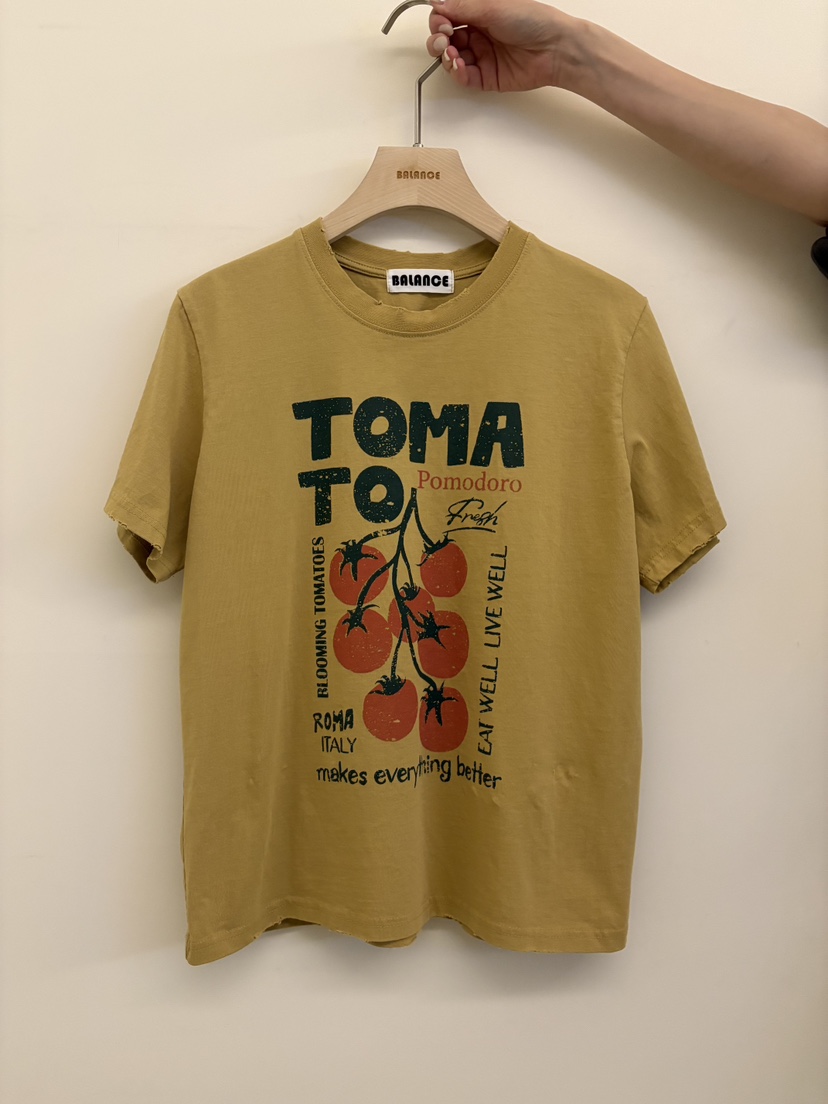 BALANCE東大門直郵女士新款休閑時尚人氣26春夏真品職業T恤BALANCET恤圖色2