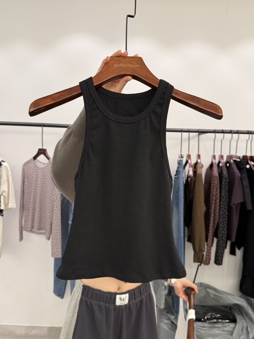 WATERMELON韓國直郵女士新品熱賣推薦人氣真品職業吊帶背心WATER MELON吊帶/背心圖色2