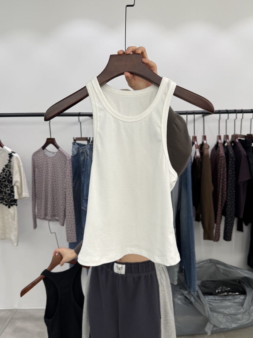 WATERMELON韓國直郵女士新品熱賣推薦人氣真品職業吊帶背心WATER MELON吊帶/背心圖色3