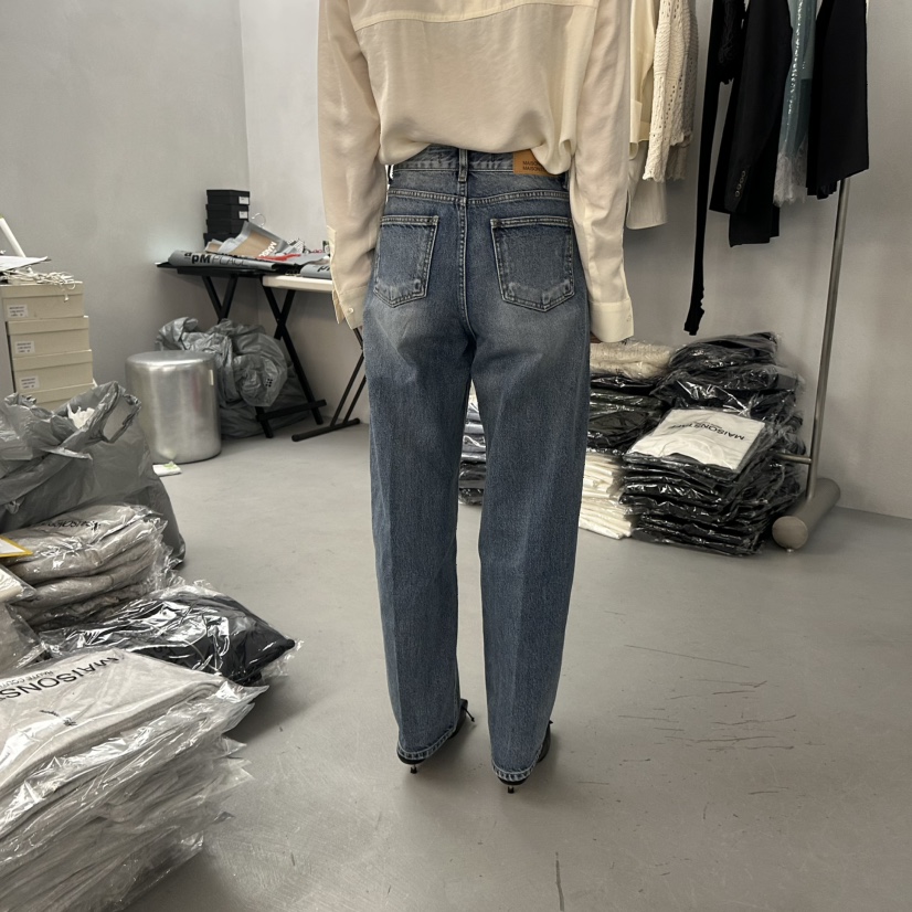 DOUBLE STANDARD/LE SMOKING/MAISONSTAFF東大門代購女裝新品推薦牛仔褲MAISONSTAFF牛仔褲