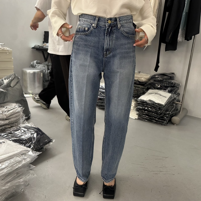 DOUBLE STANDARD/LE SMOKING/MAISONSTAFF東大門代購女裝新品推薦牛仔褲MAISONSTAFF牛仔褲圖色1