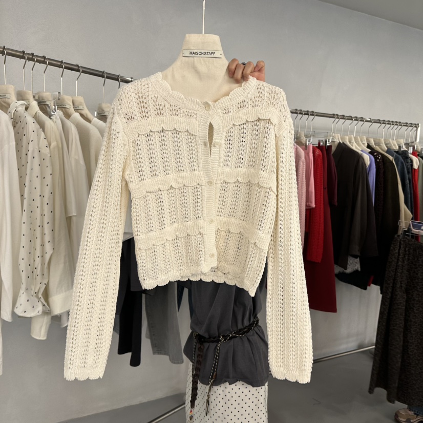 DOUBLE STANDARD/LE SMOKING/MAISONSTAFF東大門實拍女士新品推薦針織衫MAISONSTAFF針織衫圖色1