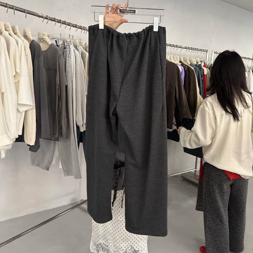 DOUBLE STANDARD/LE SMOKING/MAISONSTAFF東大門直郵女裝新款真品休閑褲MAISONSTAFF休閑褲