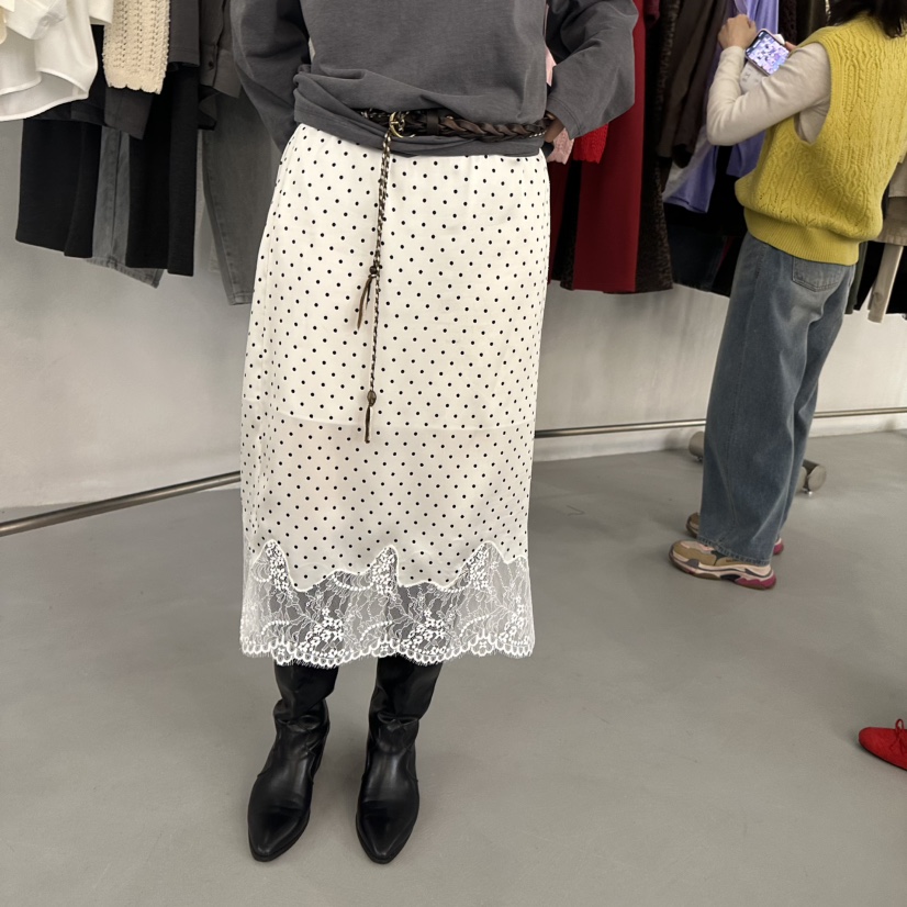 DOUBLE STANDARD/LE SMOKING/MAISONSTAFF韓國直郵女裝新品時尚長裙MAISONSTAFF長裙圖色1