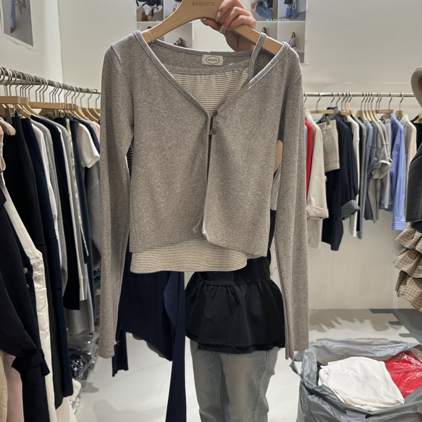 BAGUETTE-P東大門直郵女裝新品職業真品26春夏套裝兩件套BAGUETTE-P套裝圖色1