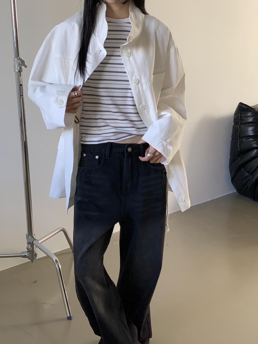 RIVER RAIN韓國代購女裝新品推薦真品26春夏時尚人氣夾克RIVER RAIN夾克