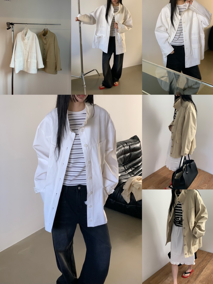 RIVER RAIN韓國代購女裝新品推薦真品26春夏時尚人氣夾克RIVER RAIN夾克