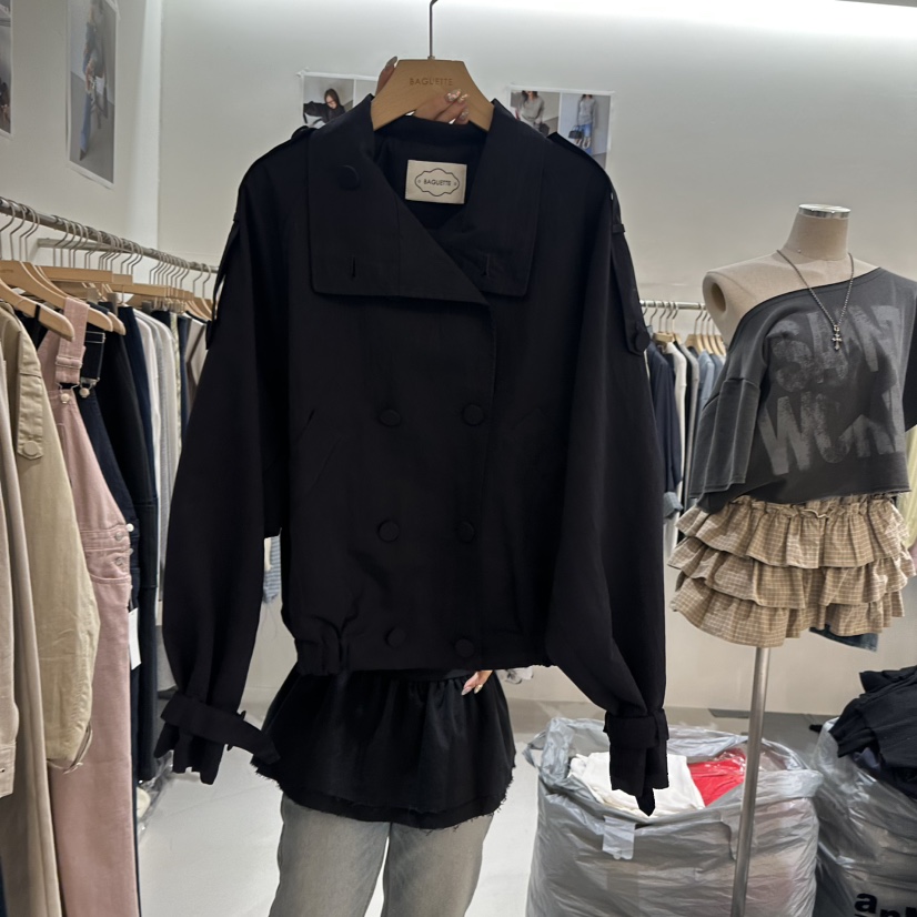 BAGUETTE-P東大門代購女裝新品人氣熱賣真品休閑時尚夾克BAGUETTE-P夾克圖色2