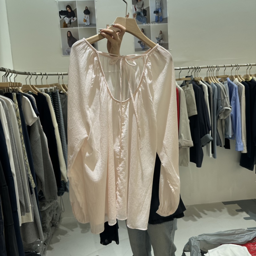 BAGUETTE-P韓國直郵女裝新款人氣職業推薦熱賣襯衫蕾絲衫BAGUETTE-P襯衫/蕾絲衫