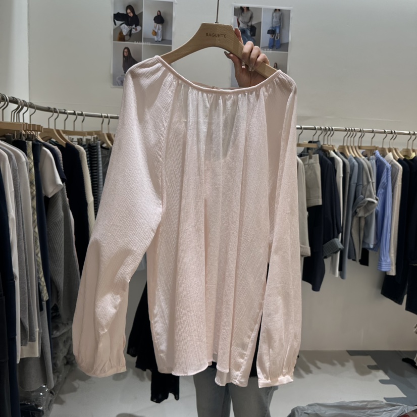 BAGUETTE-P韓國直郵女裝新款人氣職業推薦熱賣襯衫蕾絲衫BAGUETTE-P襯衫/蕾絲衫圖色3