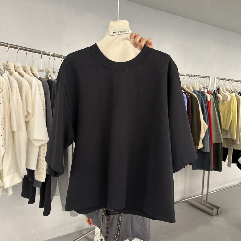 DOUBLE STANDARD/LE SMOKING/MAISONSTAFF東大門代購女士新品推薦T恤MAISONSTAFFT恤圖色2