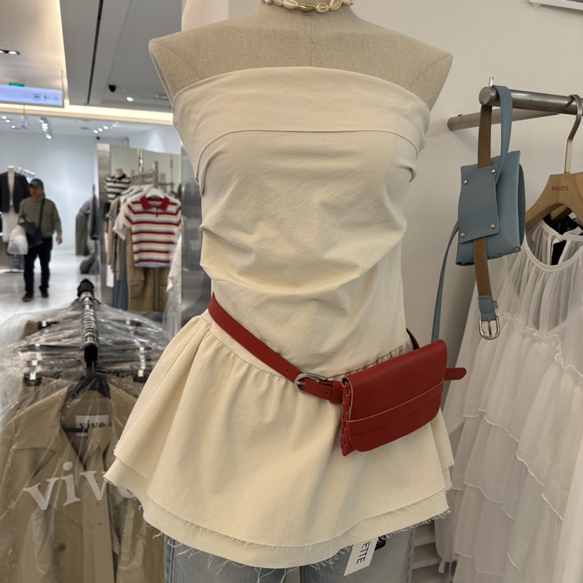 BAGUETTE-P東大門代購女士新款26春夏職業吊帶背心不含內搭BAGUETTE-P吊帶/背心圖色1