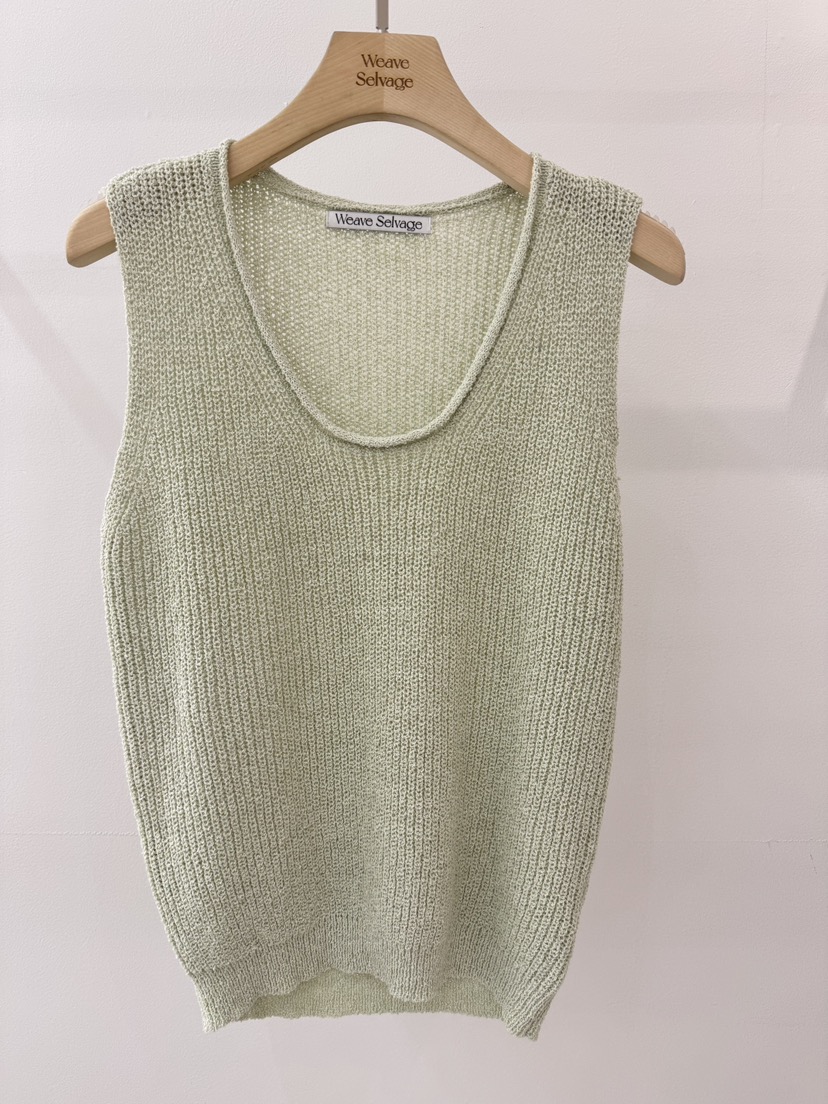 WEAUE SELVAGE韓國代購女士新款26春夏推薦時尚吊帶背心Weave Selvage吊帶/背心圖色2