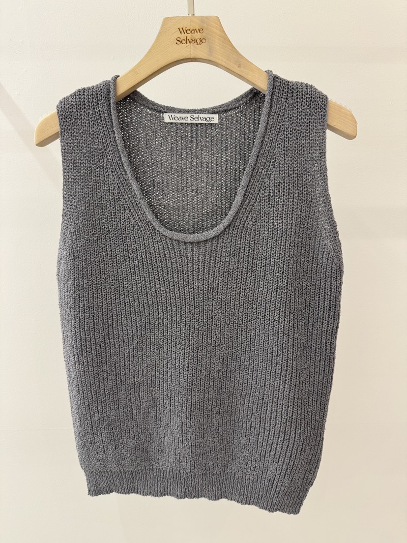 WEAUE SELVAGE韓國代購女士新款26春夏推薦時尚吊帶背心Weave Selvage吊帶/背心圖色3