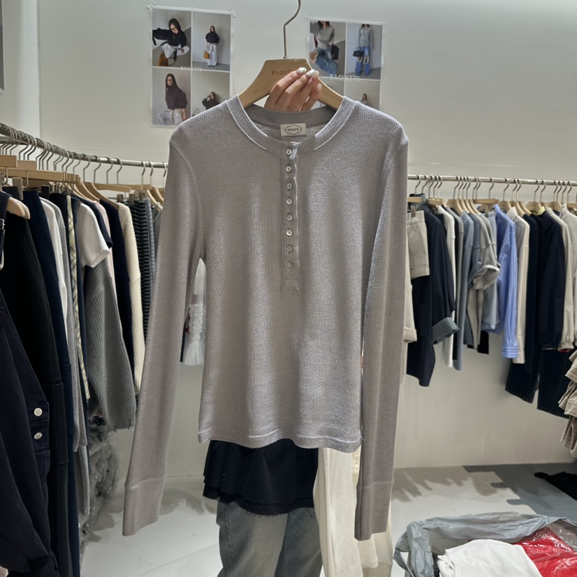 BAGUETTE-P東大門代購女裝新品真品26春夏熱賣人氣針織衫BAGUETTE-P針織衫圖色4