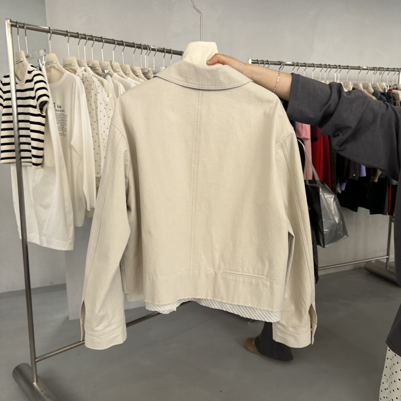 DOUBLE STANDARD/LE SMOKING/MAISONSTAFF東大門實拍女士新品真品夾克MAISONSTAFF夾克