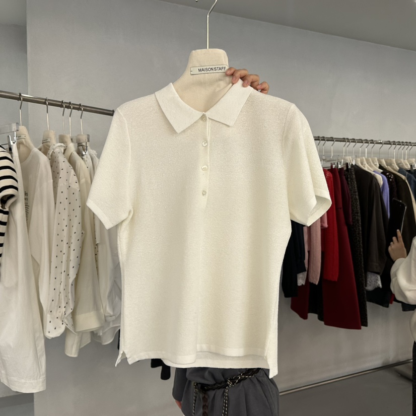 DOUBLE STANDARD/LE SMOKING/MAISONSTAFF東大門直郵女裝新款26春夏針織衫MAISONSTAFF針織衫圖色1