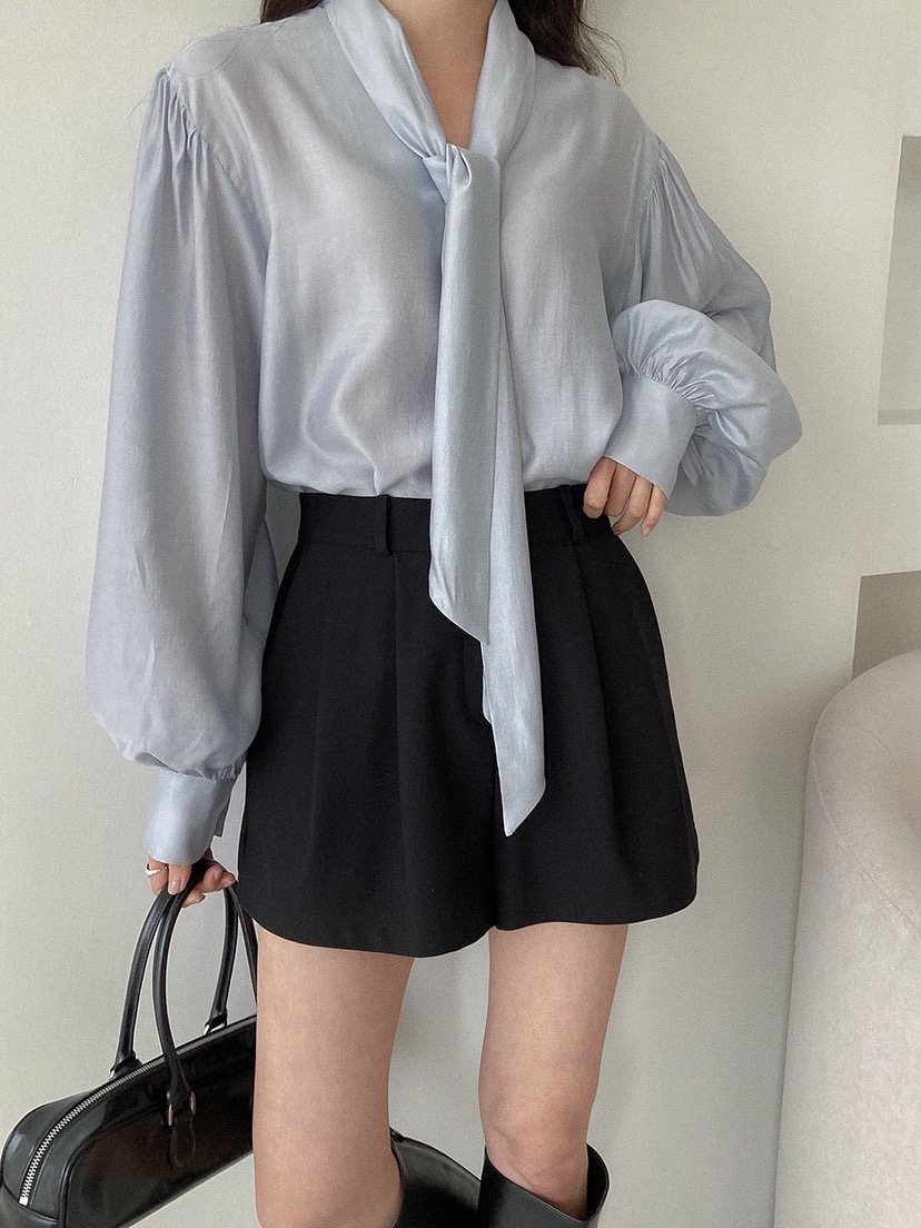 X韓國直郵女裝新品推薦人氣職業熱賣休閑時尚26春夏襯衫蕾絲衫X襯衫/蕾絲衫