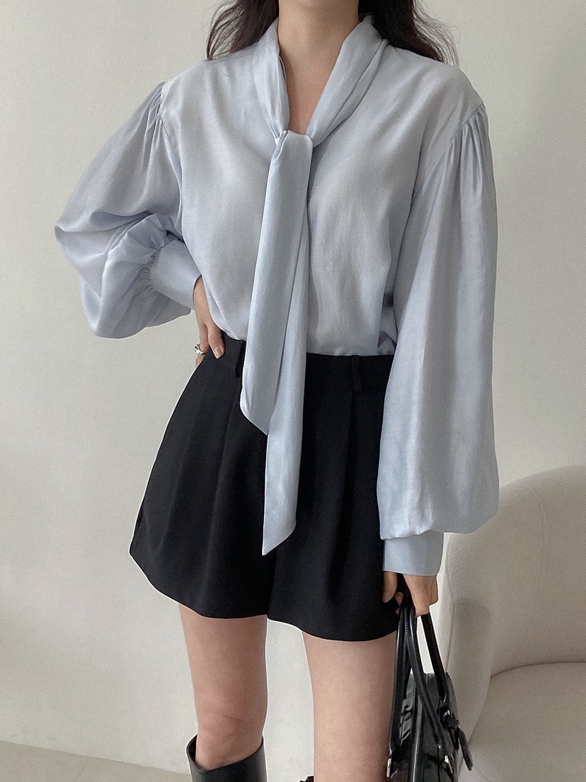 X韓國直郵女裝新品推薦人氣職業熱賣休閑時尚26春夏襯衫蕾絲衫X襯衫/蕾絲衫