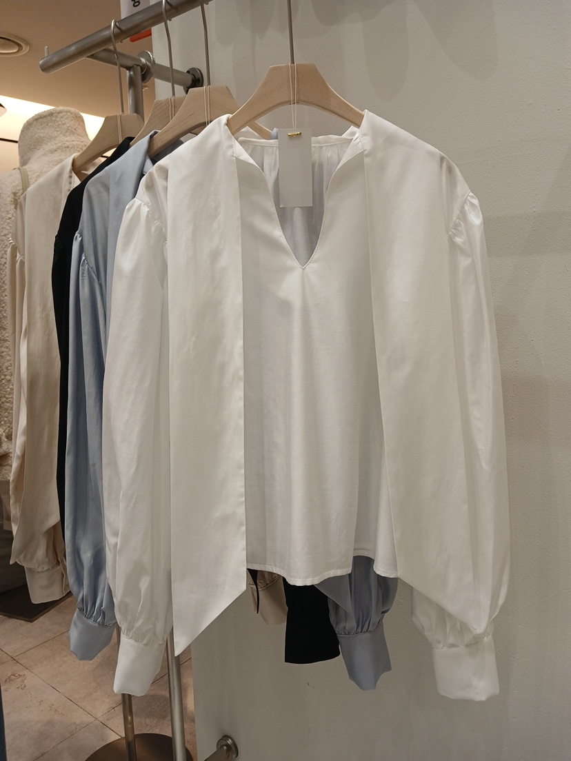 X韓國直郵女裝新品推薦人氣職業熱賣休閑時尚26春夏襯衫蕾絲衫X襯衫/蕾絲衫圖色3