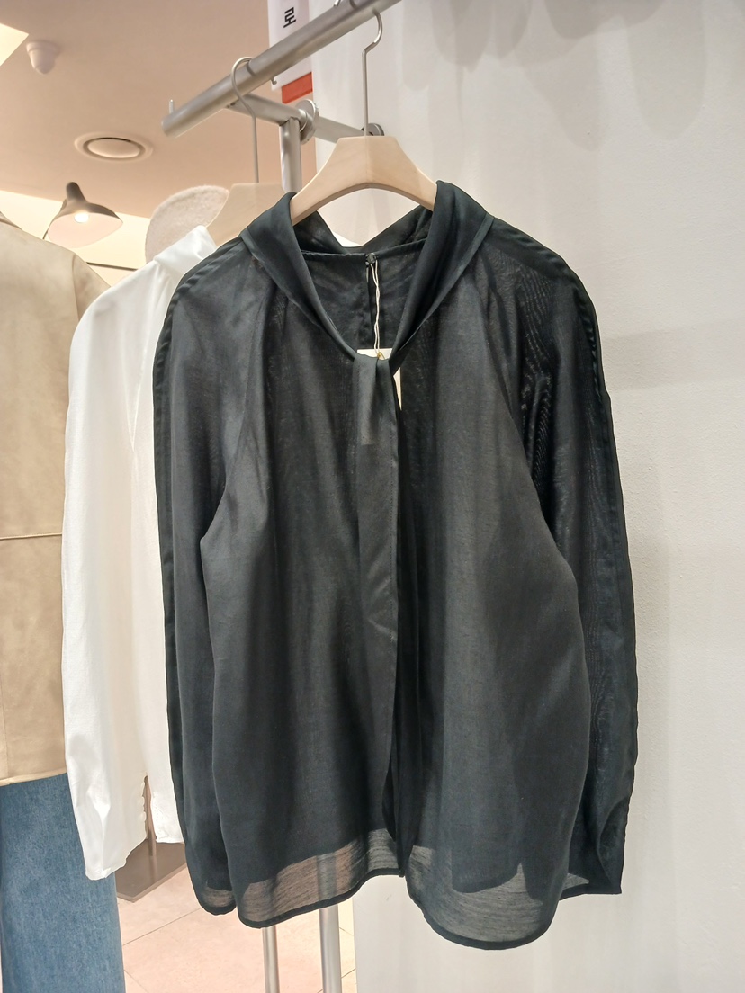 X韓國代購女士新品推薦熱賣時尚職業26春夏人氣襯衫蕾絲衫X襯衫/蕾絲衫