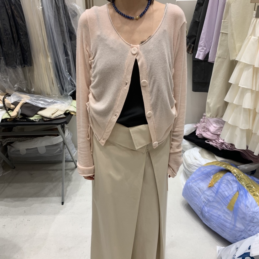 FRE韓國直郵實拍女裝新品26春夏休閑人氣時尚長袖T恤紐扣FRE長袖T恤圖色2